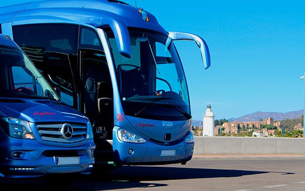 Autocares Aguilera autobús para rutas escolares