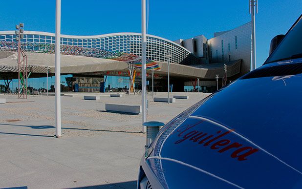 Autocares Aguilera plazoleta 