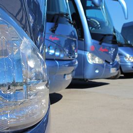 Autocares Aguilera farola de vehículo 
