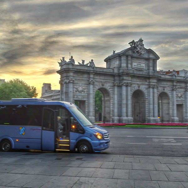 autobús para viajes internacionales