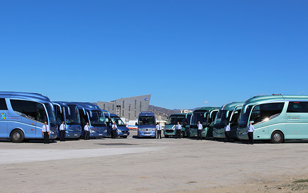Autocares Aguilera buses para rutas en el trabajo
