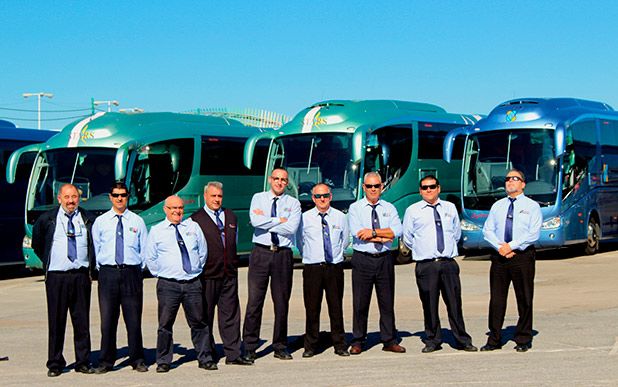 Autocares Aguilera personal de la empresa