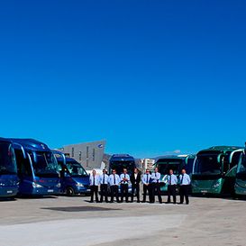 Autocares Aguilera personal de autobuses 